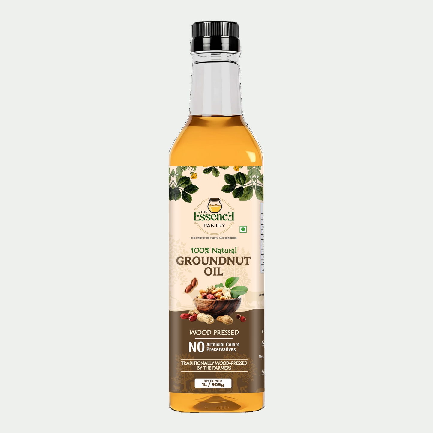Wood Pressed Groundnut Oil