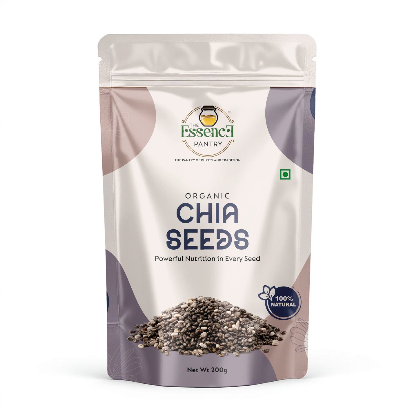 Organic Chia Seeds – 1kg, 500g, 250g | High Fiber & Protein