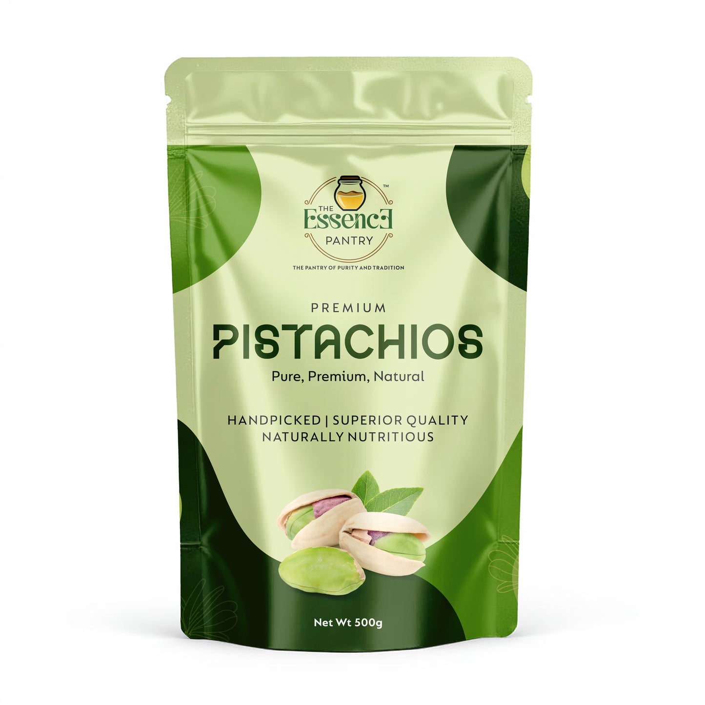 The Essence Pantry Premium Pistachios – 1kg, 500g, 250g | Roasted & Salted
