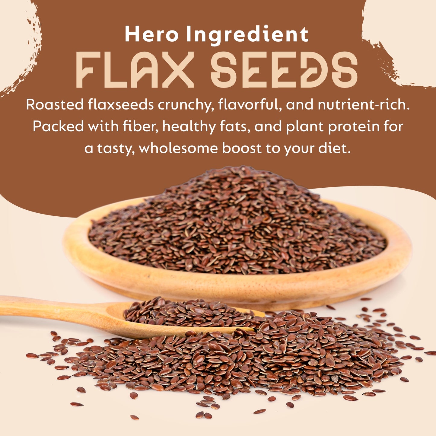 Premium Roasted Flax Seeds