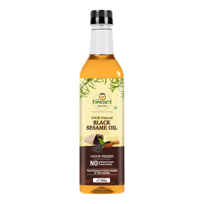The Essence Pantry Wood Pressed Sesame Oil – 1000ml & 500ml Glass | 1000ml PET with Dispenser
