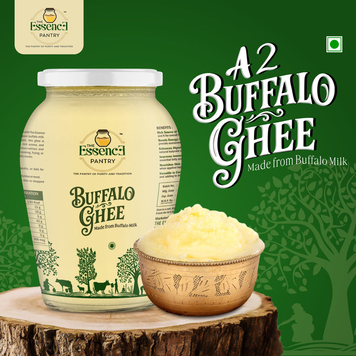 The Essence Pantry Buffalo Ghee traditional ghee jar