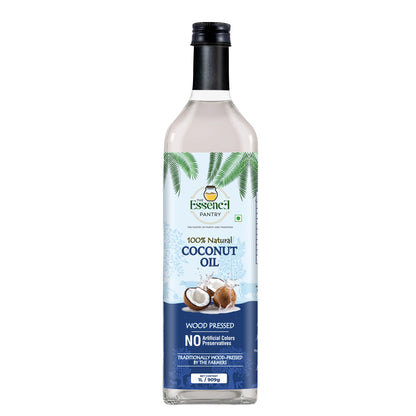 The Essence Pantry Virgin Coconut Oil – 1000ml & 500ml Glass | 1000ml PET with Dispenser
