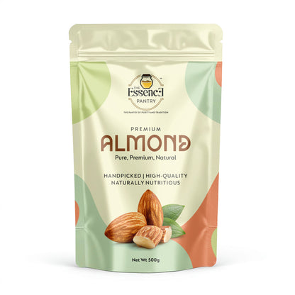 The Essence Pantry Premium Almonds – 1kg, 500g, 250g | Raw & Unprocessed