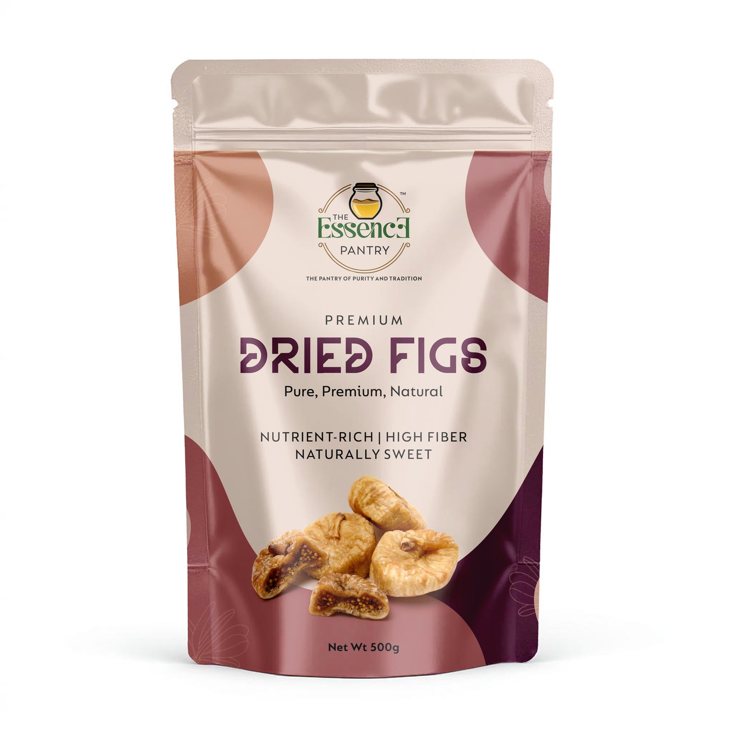 The Essence Pantry Dried Figs – 1kg, 500g, 250g | Rich in Iron & Fiber