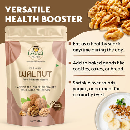 The Essence Pantry Walnut Kernels – 1kg, 500g, 250g | Brain Boosting Superfood