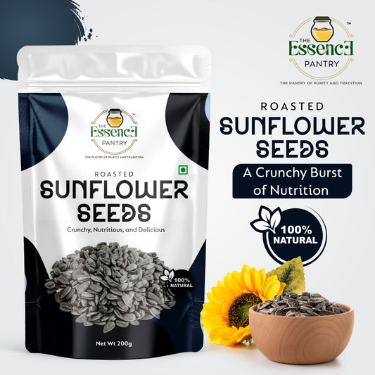 The Essence Pantry Sunflower Seeds – 1kg, 500g, 250g | Rich in Vitamin E