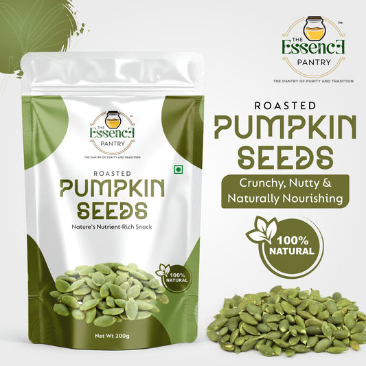 The Essence Pantry Raw Pumpkin Seeds – 1kg, 500g, 250g | High in Zinc & Protein