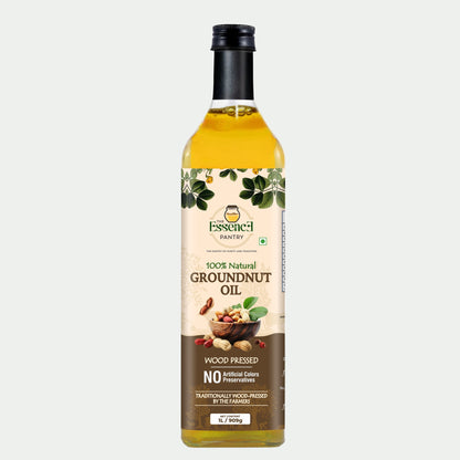 The Essence Pantry Groundnut Oil packaging